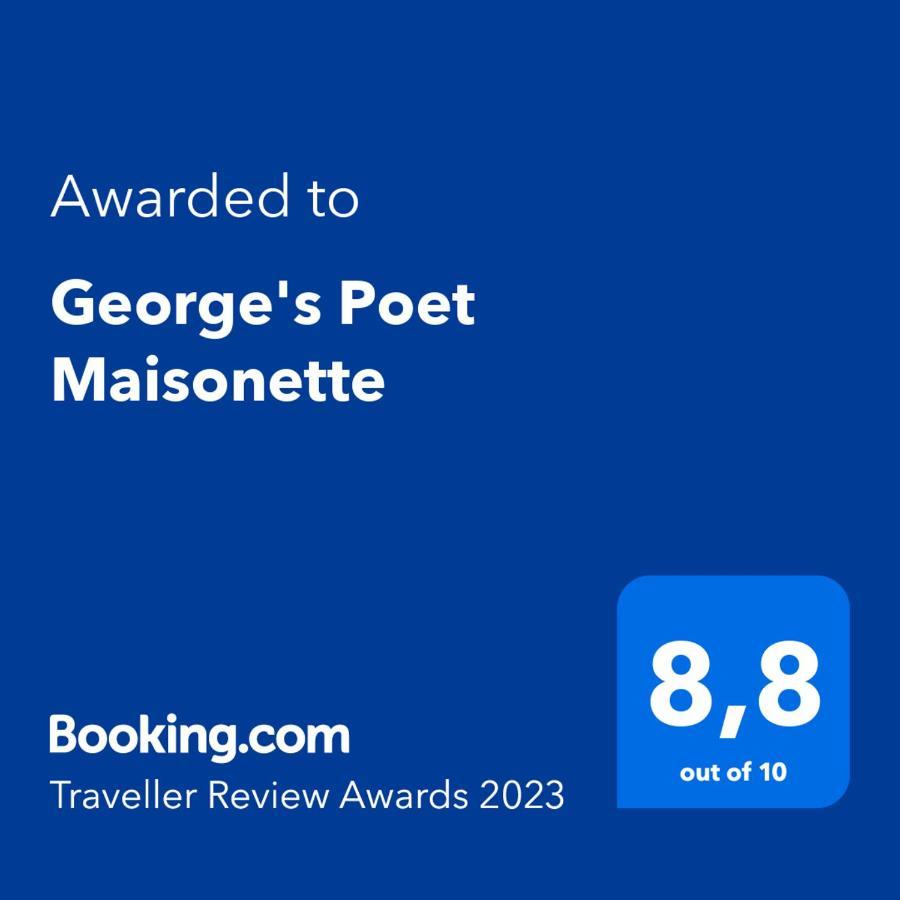 George'S Poet Maisonette Rethymno Exteriör bild